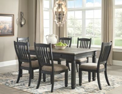 Signature Design by Ashley® Tyler Creek 7-Piece Black/Gray Dining Set-3