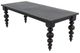 YHD Ansel Dark Brown Dining Table-3