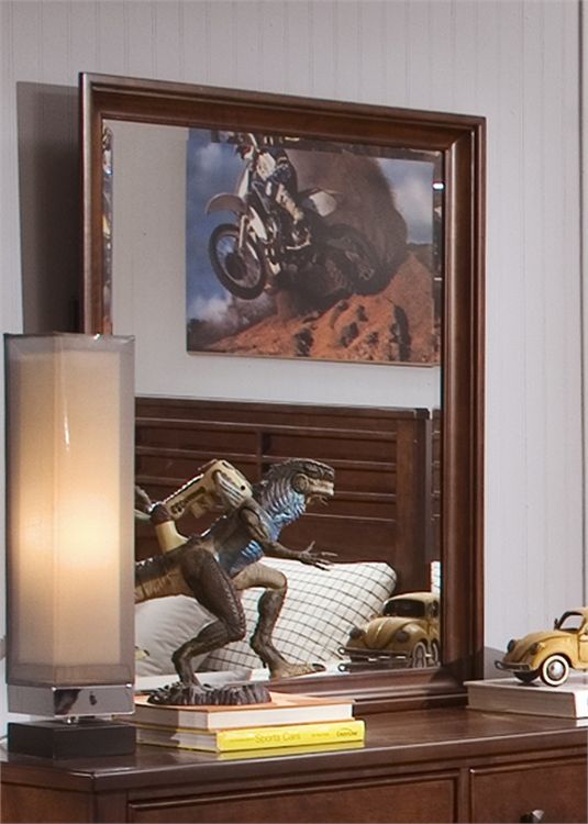 Liberty Furniture Chelsea Square Burnished Tobacco Youth Bedroom Mirror-0