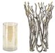 A & B Home Brown Twig Vase-2