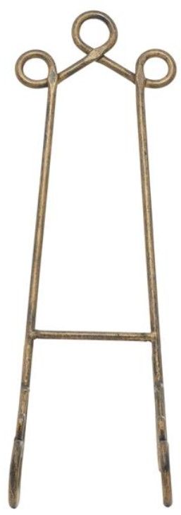 Deco Marche Gold 7" Scroll Display Easel-0