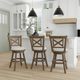 HH2 Home Hamlin Brush Gray Counter Stool-5