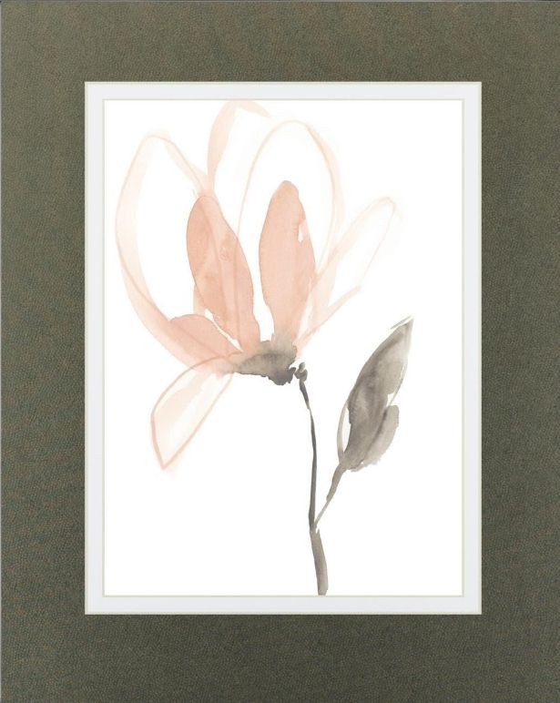 Classy Living Jennifer Goldberger Blush Petals I Wall Art-1