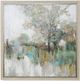 Stylecraft Green/Light Blue/Off-White/Yellow Wall Art-0