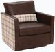 Best® Home Furnishings Field & Stream Home Heidi Brown Swivel Chair-0