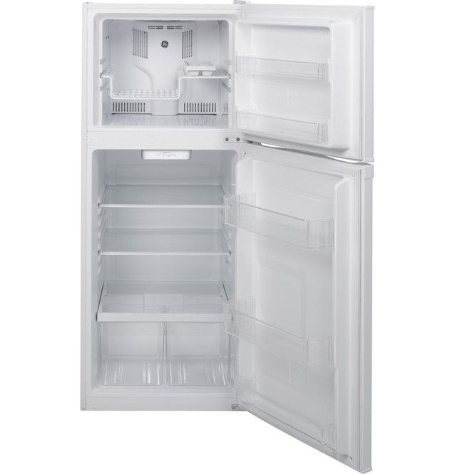 GE® Series 24" 11.6 Cu. Ft. White Top Freezer Refrigerator-1
