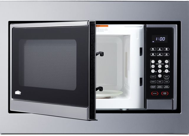 Summit® 1.2 Cu. Ft. Stainless Steel Built-In Microwave-2