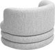 TOV Furniture Astor Light Gray Swivel Hotel Lounge Chair-4