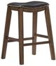 Homelegance® Ordway Black/Brown 29" Bar Stool-0