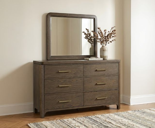 Signature Design by Ashley® Darimore Burnished Brown Dresser and Mirror-1