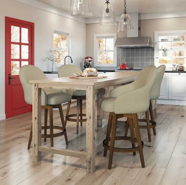 Amisco Customizable Collin Swivel Counter Stool-2