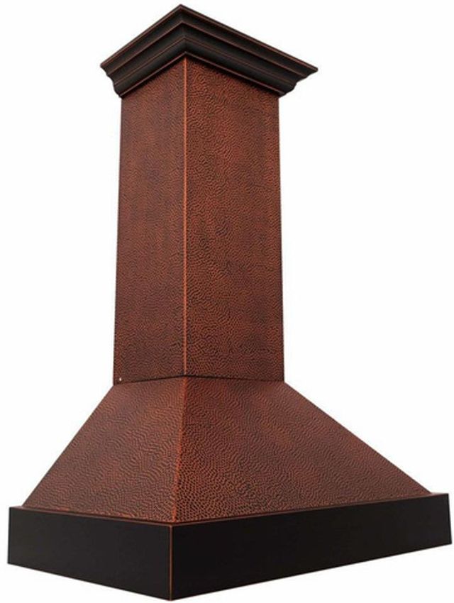 ZLINE 36" Hand-Hammered Copper Wall Mounted Range Hood -2