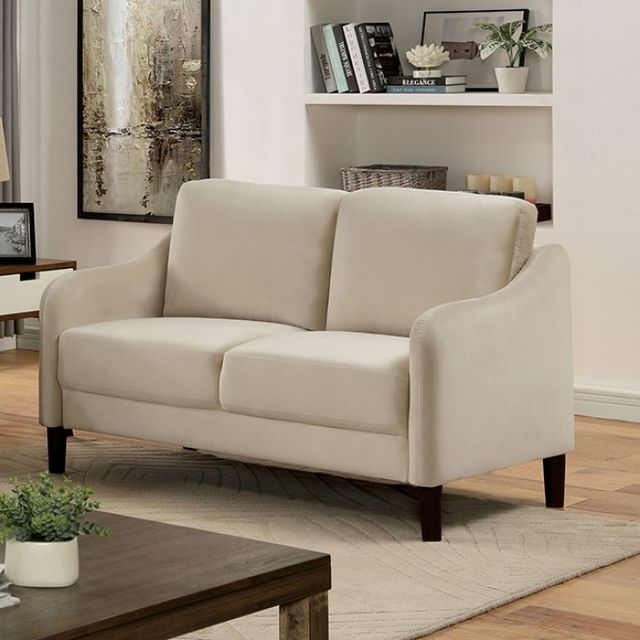 Furniture of America® Kassel 2-Piece Beige Sofa Set-2