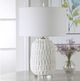 Uttermost® Caelina Aged White Table Lamp-1