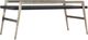 Hooker® Furniture Chapman Charred Black Rectangular Cocktail Table with Pewter Base-0