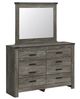 Signature Design by Ashley® Frandern 3-Piece Black/Gray Full Panel Bedroom Set-2
