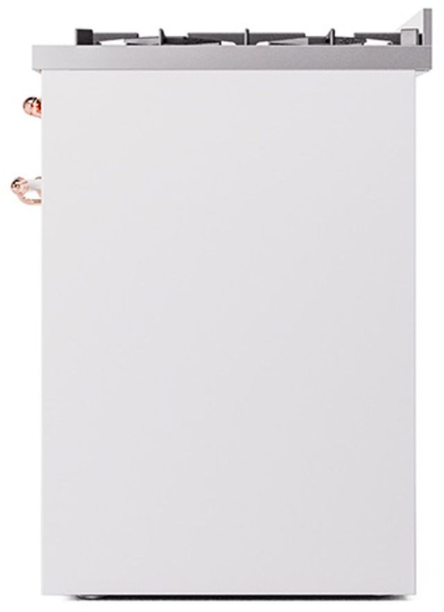 Ilve® Nostalgie II Series 30" White Pro Style Dual Fuel Range-3