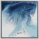 Olliix by Madison Park Blue Set of 2 Blue Lagoon 2 Gel Coat Framed Canvas Pieces-2