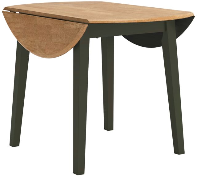 Signature Design by Ashley® Gesthaven Natural Dining Table with Green Base-2