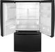 GE® 36" 25.6 Cu. Ft. High-Gloss Black Freestanding French Door Refrigerator-2