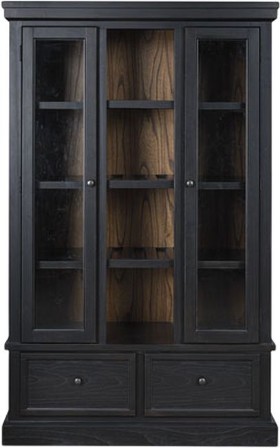 Signature Design by Ashley® Chadworth Black/Brown Curio-2