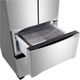 LG 14.3 Cu. Ft. Platinum Silver Kimchi/Specialty Food French Door Refrigerator-5