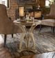Uttermost® Ranen Golden Mango Side Table with Aged White Base-1