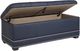 Smith Brothers Customizable 895 Leather Storage Ottoman-1