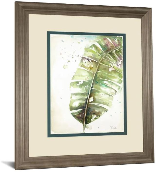 Classy Art Watercolor Plantain Leaves Il by Patricia Pinto Wall Art-1
