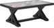 Signature Design by Ashley® Beachcroft Light Gray Outdoor Aluminum/Porcelain Cocktail Table with Black Base-0