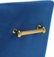 Zuo® Modern Madelaine Gold/Navy Blue Counter Stool-4
