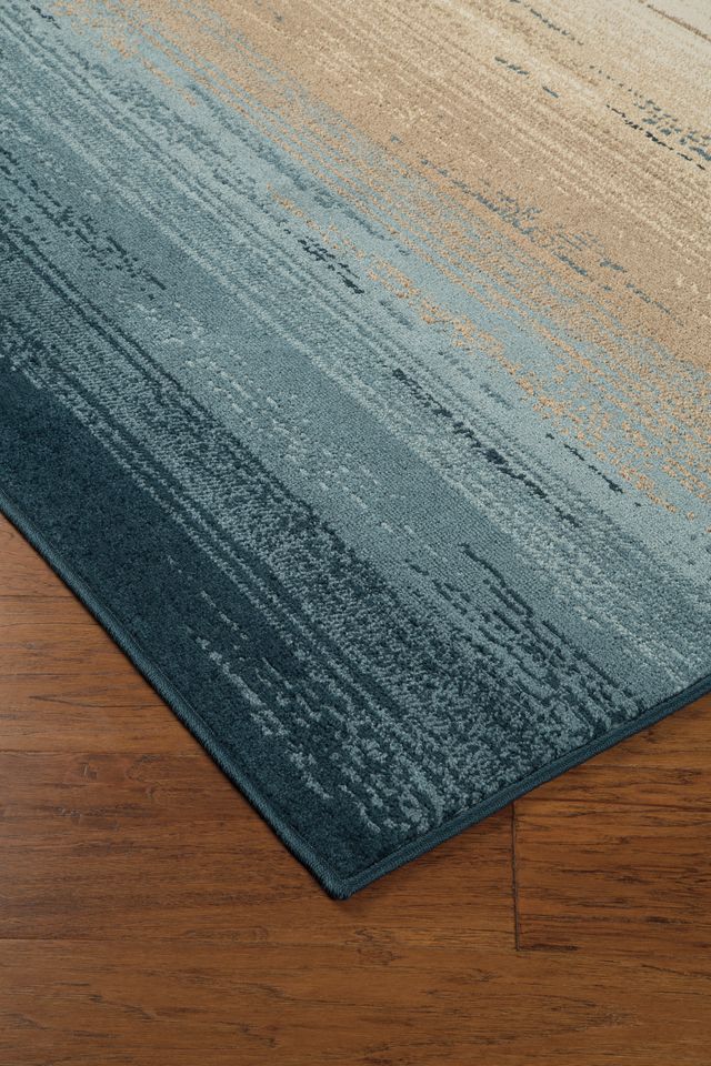 Signature Design by Ashley® Ignacio Blue/Tan Medium Rug-1