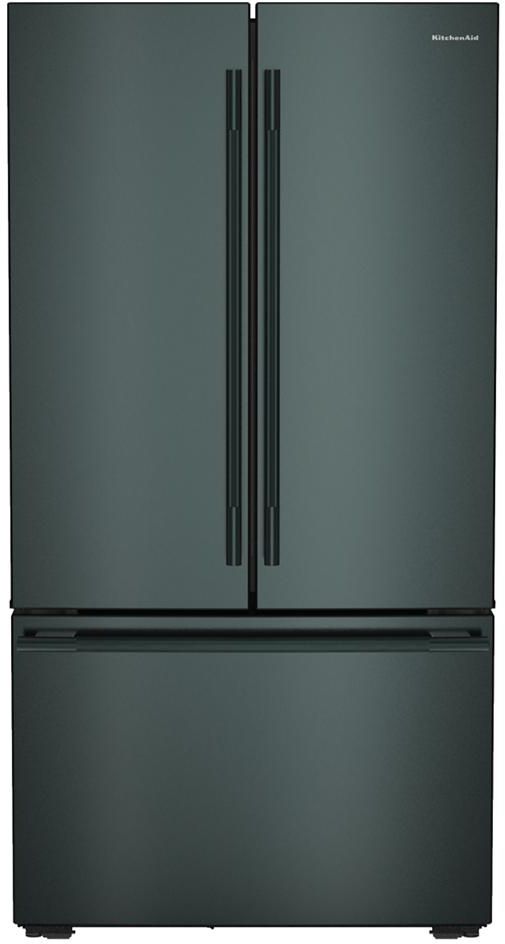 KitchenAid® 36" 24.3 Cu. Ft. Juniper Counter Depth French Door Refrigerator with Interior Dispense-0