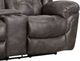 HomeStretch Frontier Charcoal Power Reclining Loveseat with Console-1