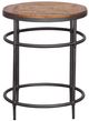 Coast2Coast Home™ Trooper Natural End Table with Black Base-2