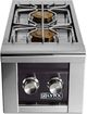 LYNX® Professional 13" Obsidian Built-In Double Liquid Propane Side Burner-0