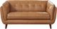 Hydeline® Solana Cinnamon Brown Loveseat-0