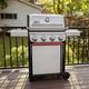 Weber® Spirit® S-425 4-Burner Black Freestanding Liquid Propane Grill-4