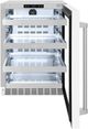 ZLINE Touchstone 5.2 Cu. Ft. Stainless Steel Beverage Center with White Matte Glass Door-1
