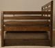 Kodiak Furniture Boho Rustic Walnut Twin Daybed with Pop Up-4