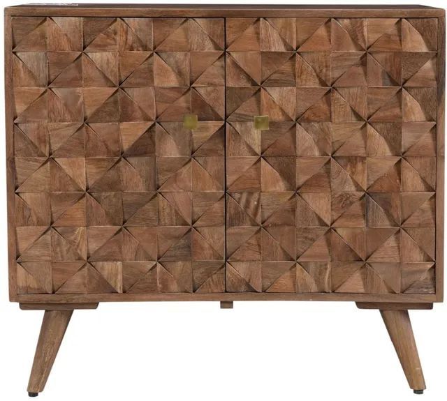 Steve Silver Co. Veneto Matte Walnut Accent Cabinet-1