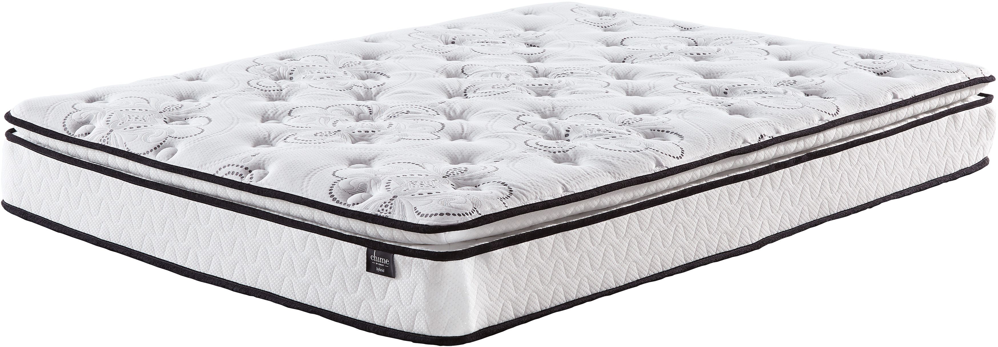 Sierra Sleep by Ashley M874 10 Bonnell Hybrid Firm Pillow Top Queen Mattress in a Box Furniture Loft Osage City Kansas