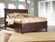 Millennium® by Ashley® Porter Rustic Brown Queen Sleigh Bed-0