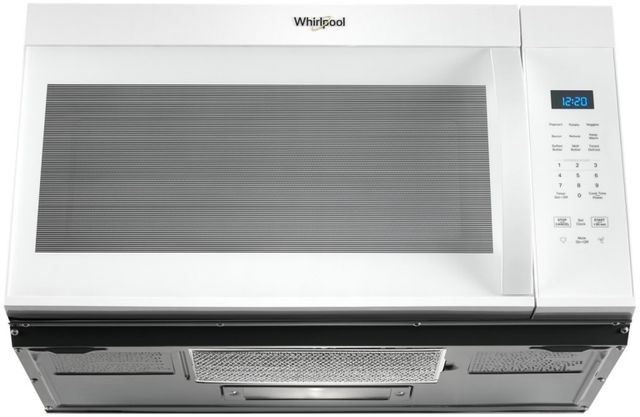 Whirlpool® 1.7 Cu. Ft. White Over the Range Microwave-4