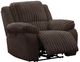 American Wholesale Furniture Mondo Chocolate Power Recliner-0
