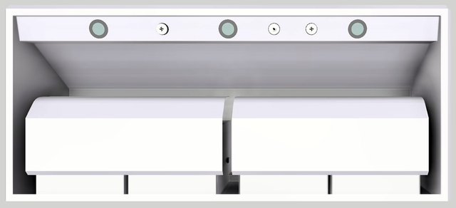 Vent-A-Hood® 48" White Under Cabinet Hood-2
