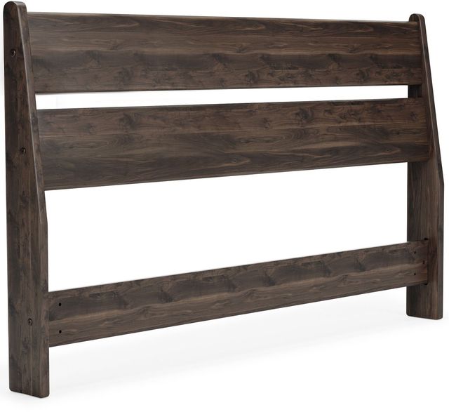 Signature Design by Ashley® Calverson 2-Piece Mocha Full Panel Headboard Bed Set-1