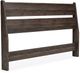 Signature Design by Ashley® Calverson 2-Piece Mocha Full Panel Headboard Bed Set-1