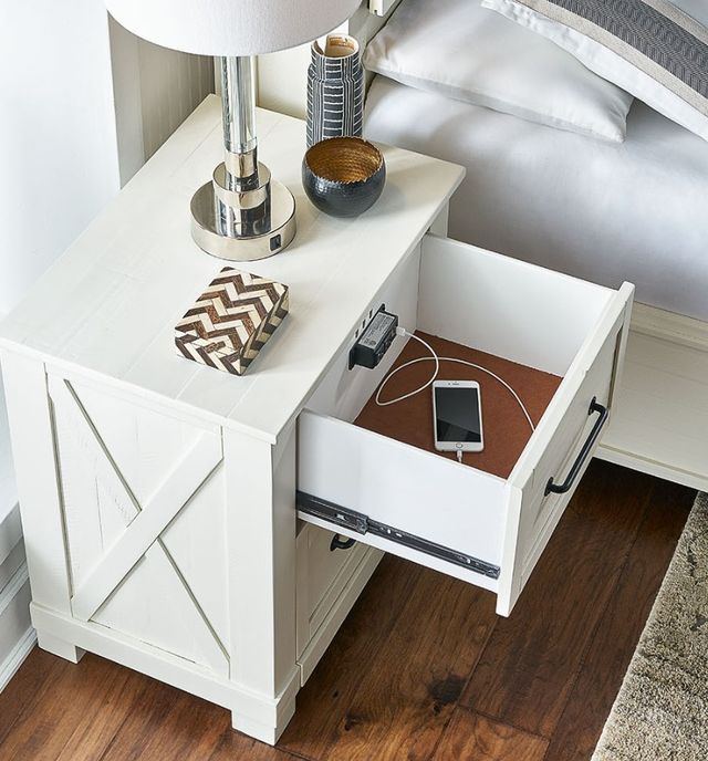 A-America® Sun Valley White Nightstand-2