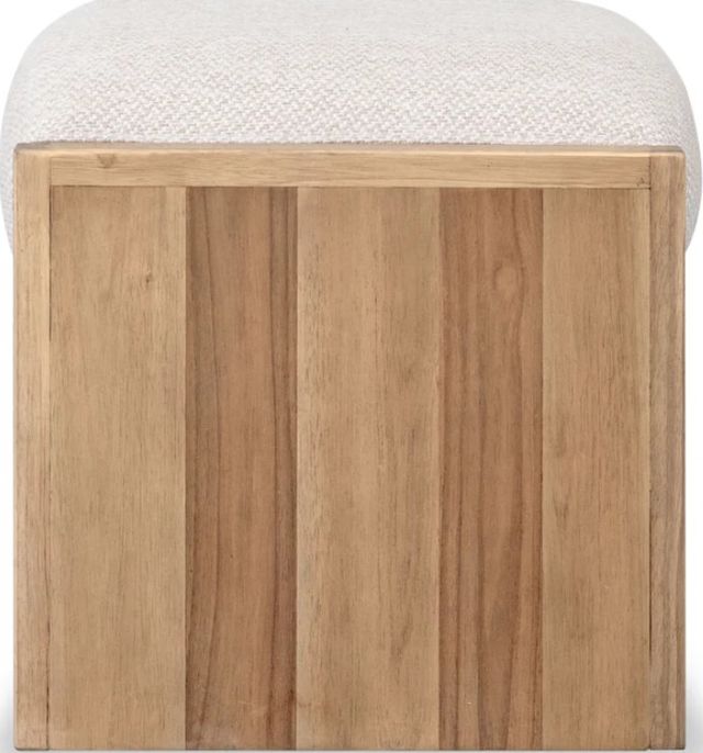 Modus Furniture Brentwood Brioche Upholstered Ottoman-2
